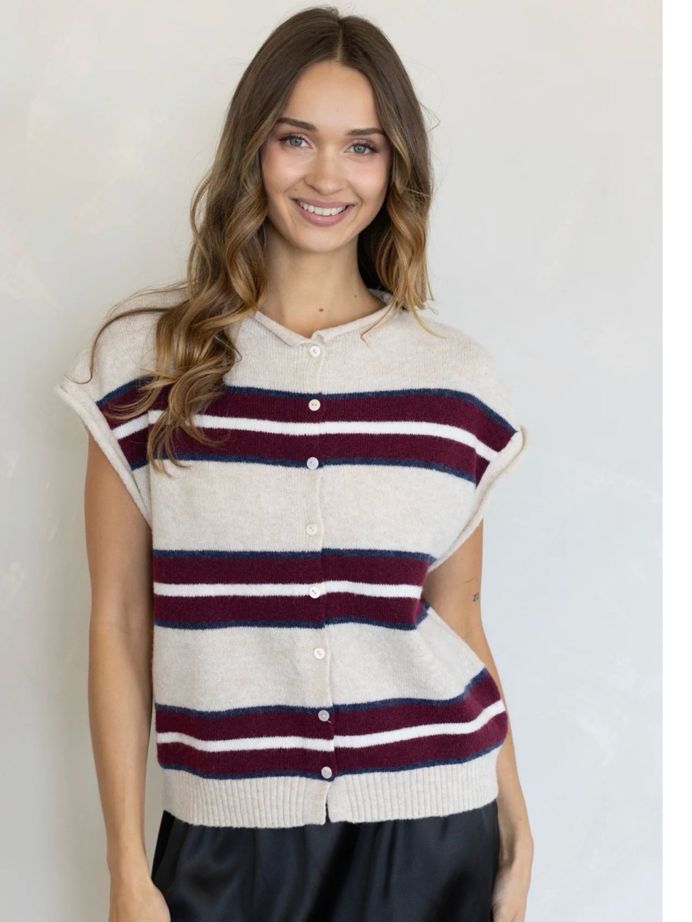 Varsity Stripe Piper Vest